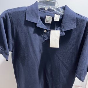Blue collared shirt